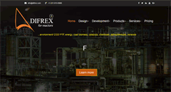 Desktop Screenshot of difrex.com